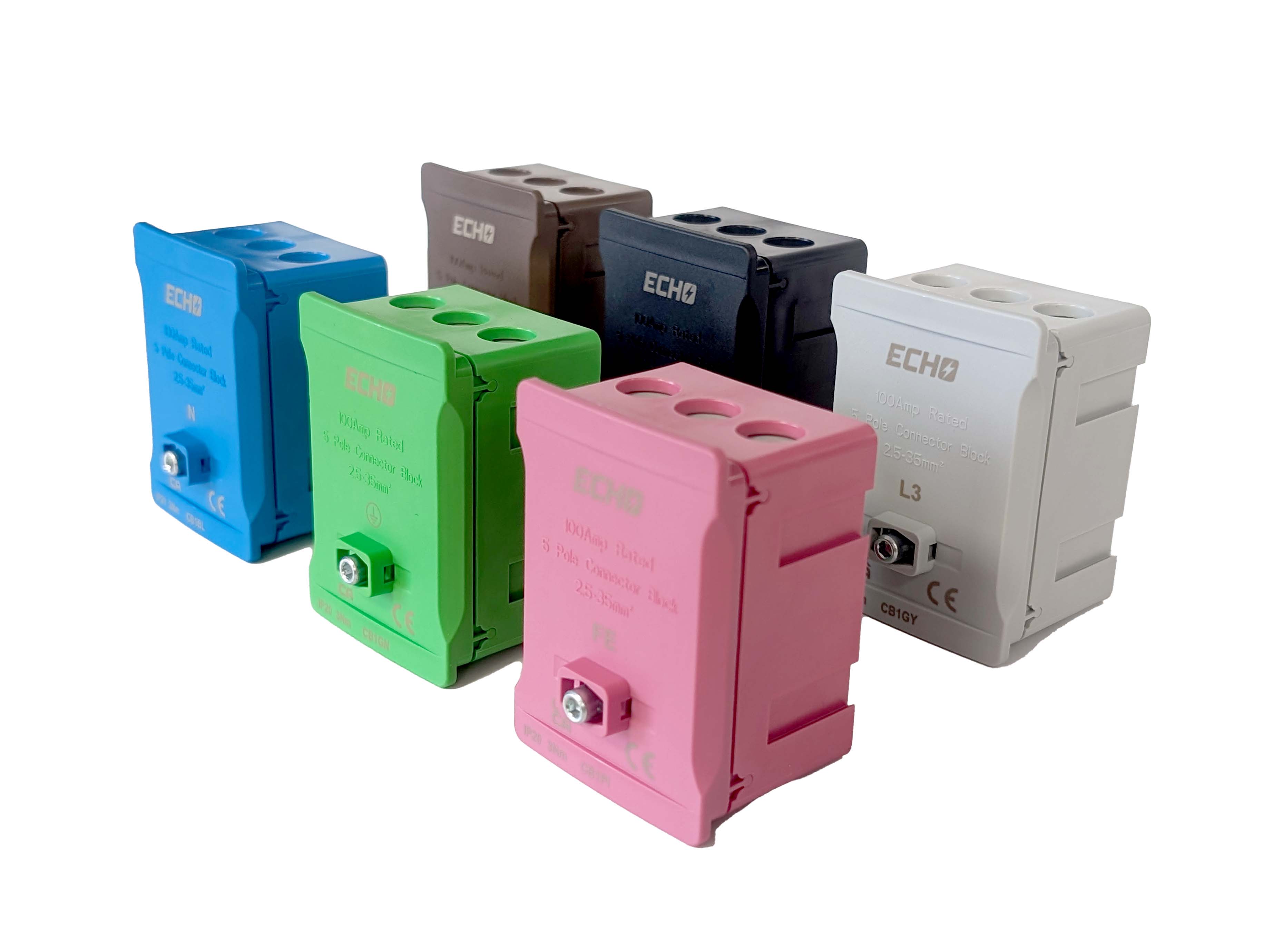 Echo Industries Distribution Terminal Connector Blocks grup image